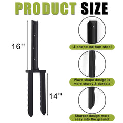 AXWHYS H-shaped steel anchor close-up illustrating strong support