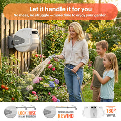 Ayleid automatic rewind in action demonstrating smooth slow-return and tangle-free benefit