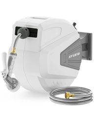 Ayleid front view of wall-mounted reel showing tidy storage and fast access