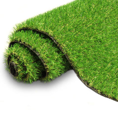 AYOHA front view of turf mat showing lush realistic lawn benefits