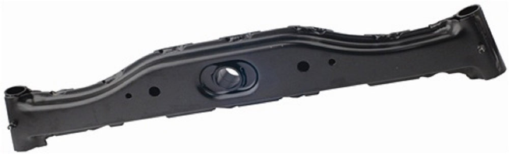 AYP front axle assembly front view showing heavy-duty steel for improved steering