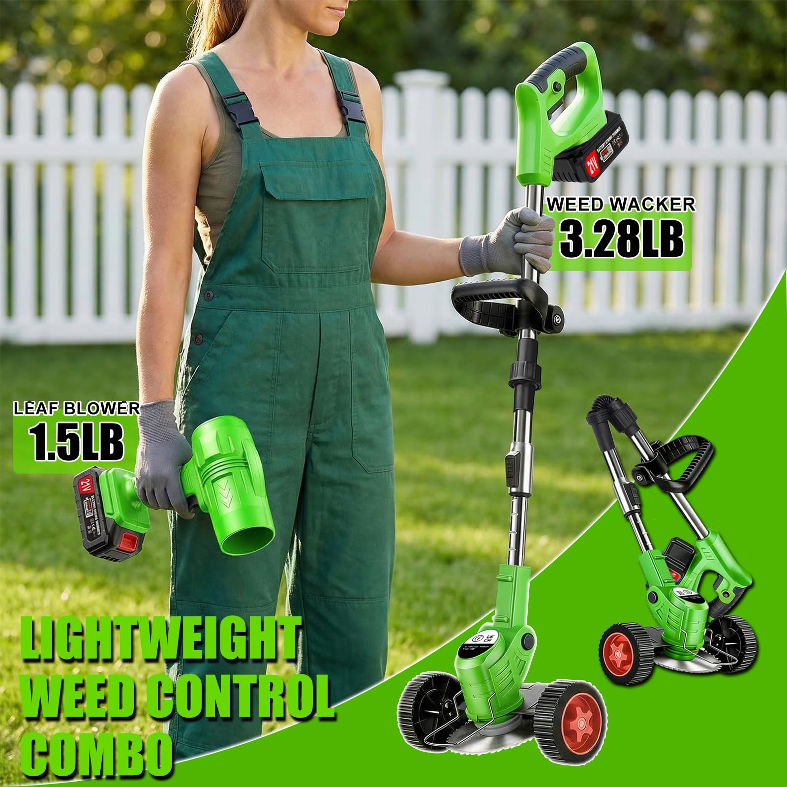 AYSLCKR dual batteries with charger for extended runtime and convenience