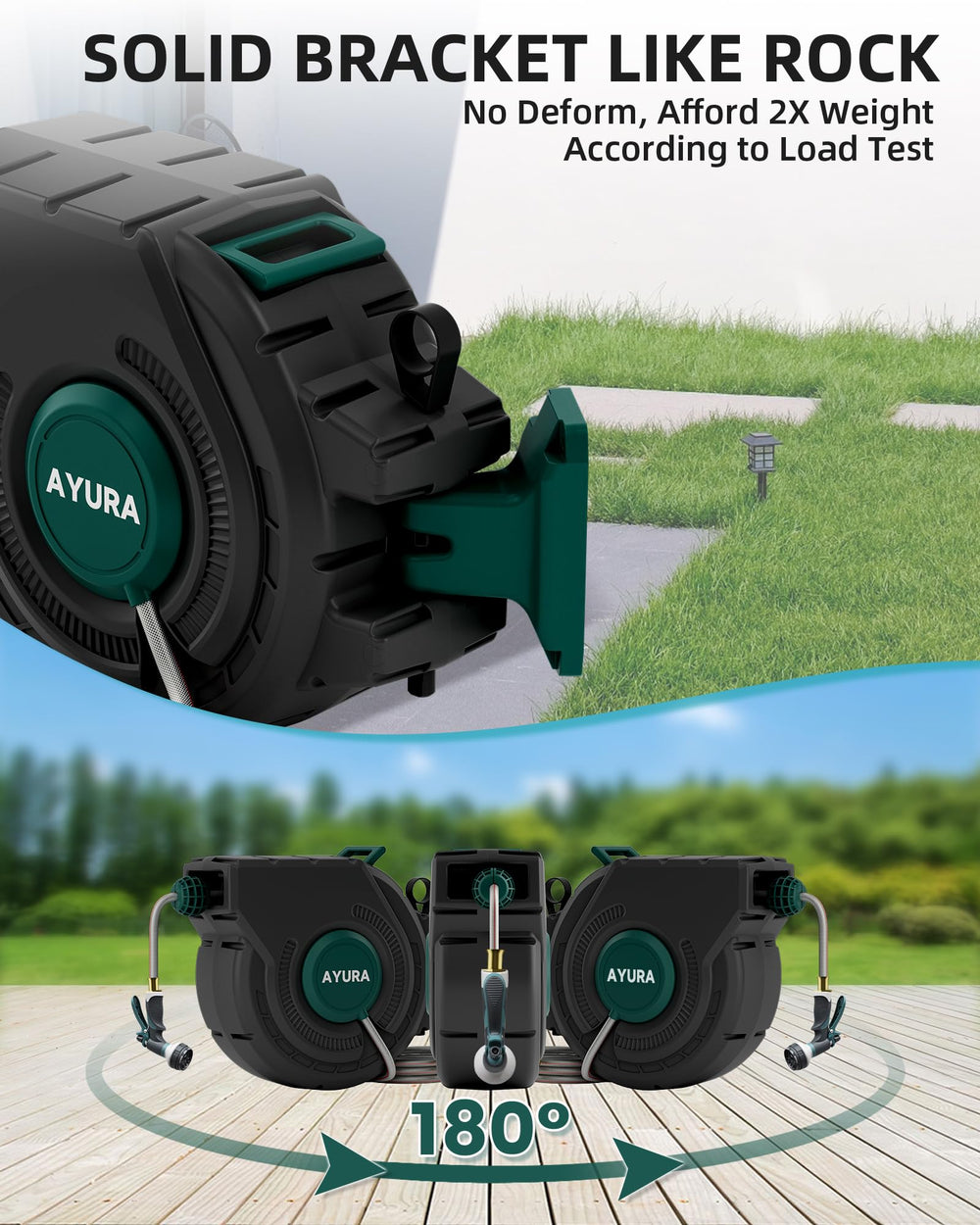 AYURA packaging and included installation kit ready for quick setup