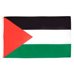 AZ FLAG Palestine flag front view showing full colors and clear design for display