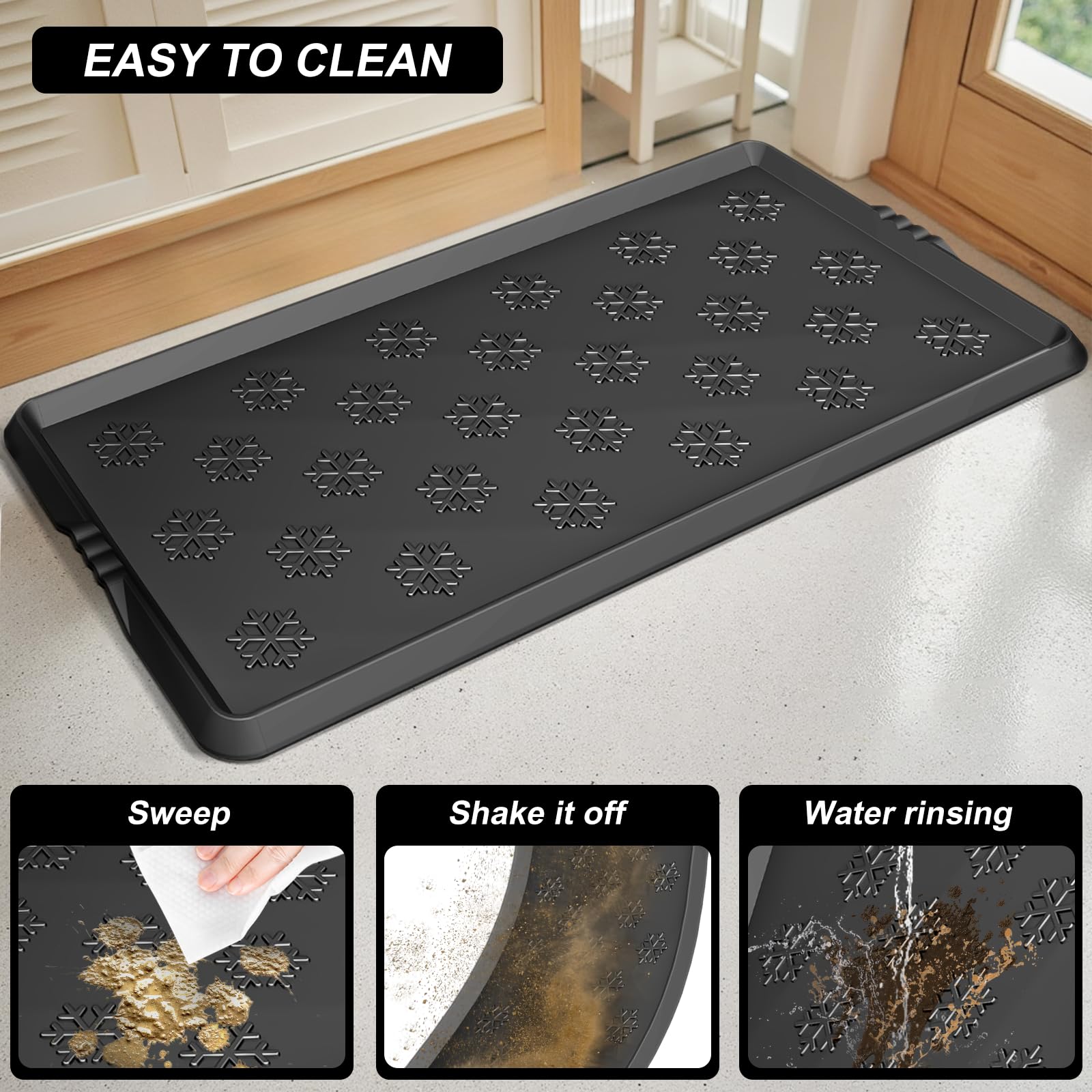Azadx tray under plant pot catching drainage and keeping floors clean