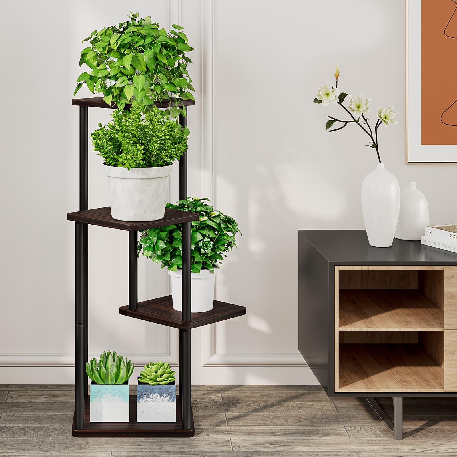 AZERPIAN MDF shelf closeup highlighting smooth surface and easy-clean benefit