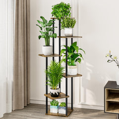 AZERPIAN side profile of tiered shelves demonstrating organized vertical display