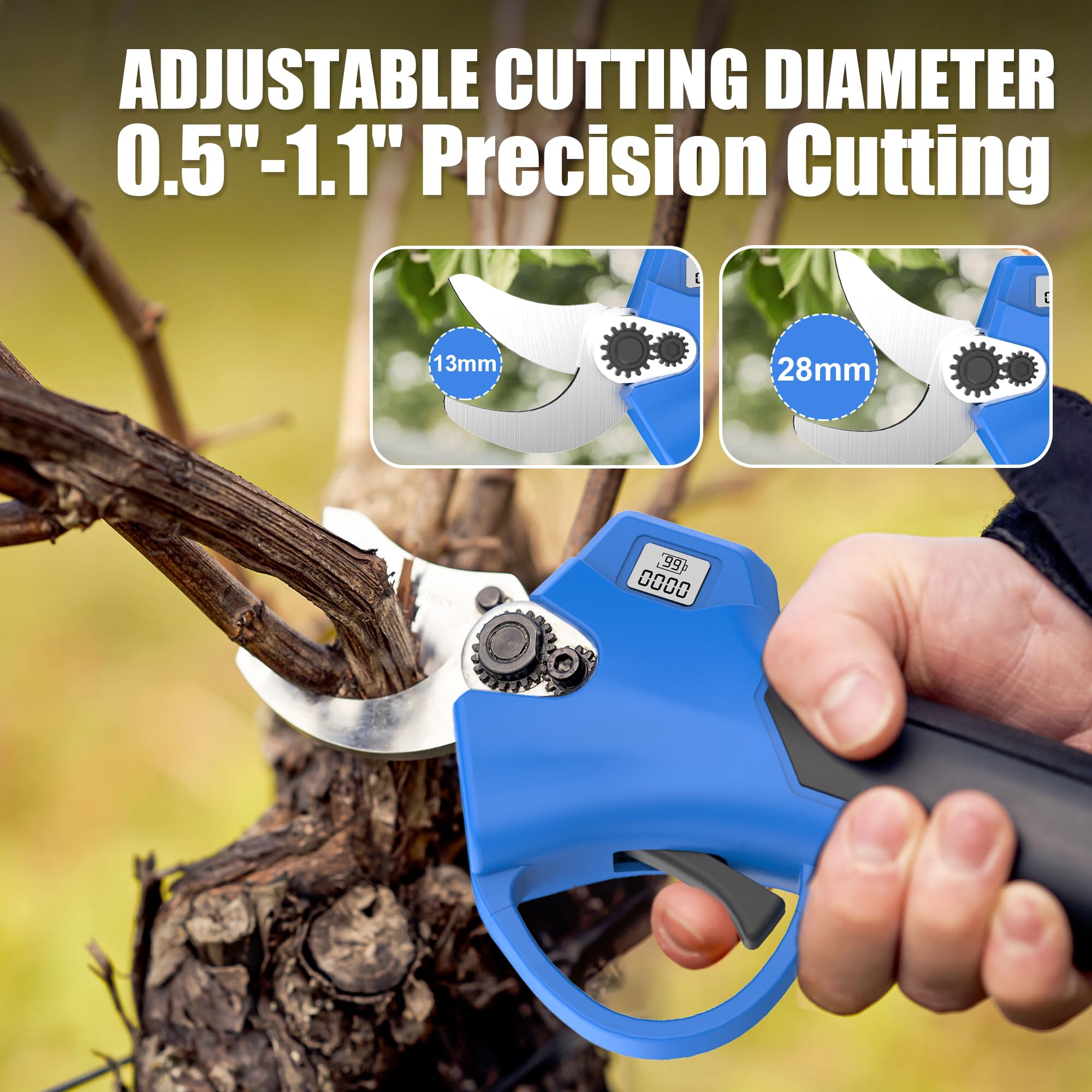 AZZUNO SK5 blade detail highlighting sharp edge for cleaner cuts