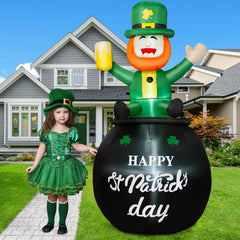 B&D leprechaun side profile highlighting shape and bright colors