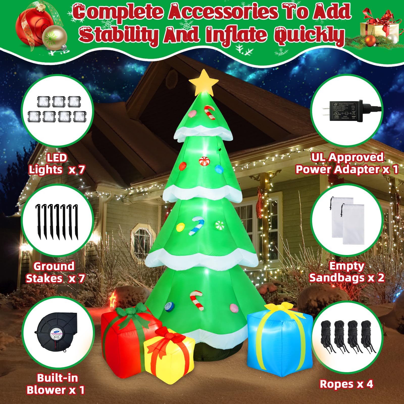 B&D tree next to person and house showing 10ft scale for visual planning