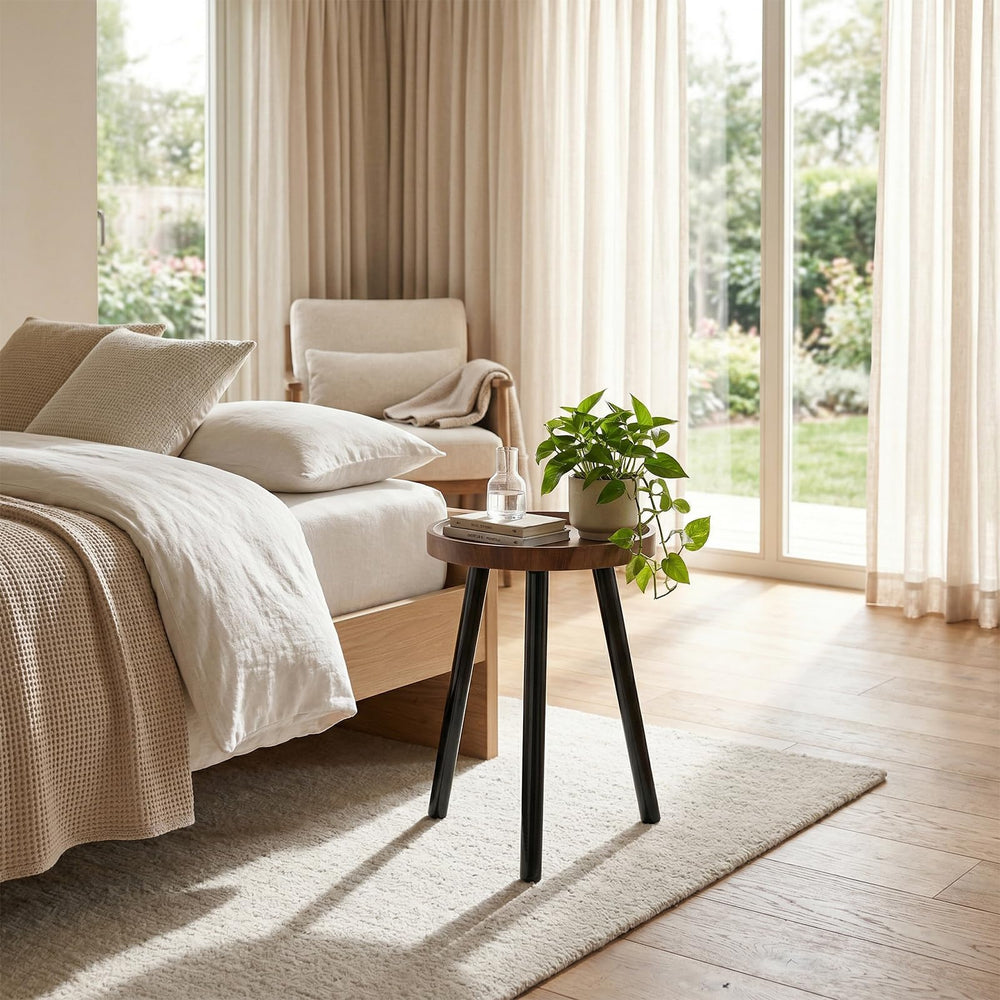 B BAMBERG used as bedside table offering dual-purpose convenience benefit