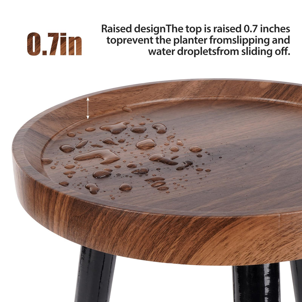 B BAMBERG tray close-up highlighting raised edge that prevents slipping