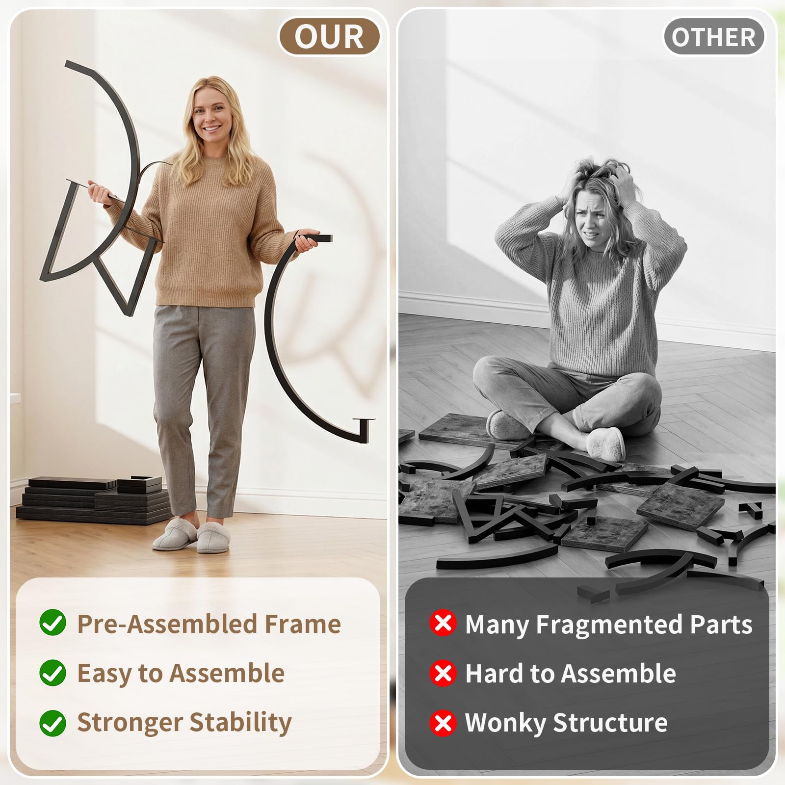 BACEKOLL assembly tools and instructions simplifying quick, DIY setup