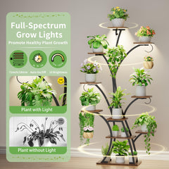 BACEKOLL plant stand in living room creating a calming decorative focal point