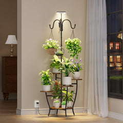 BACEKOLL close-up of adjustable grow light panel offering consistent supplemental lighting
