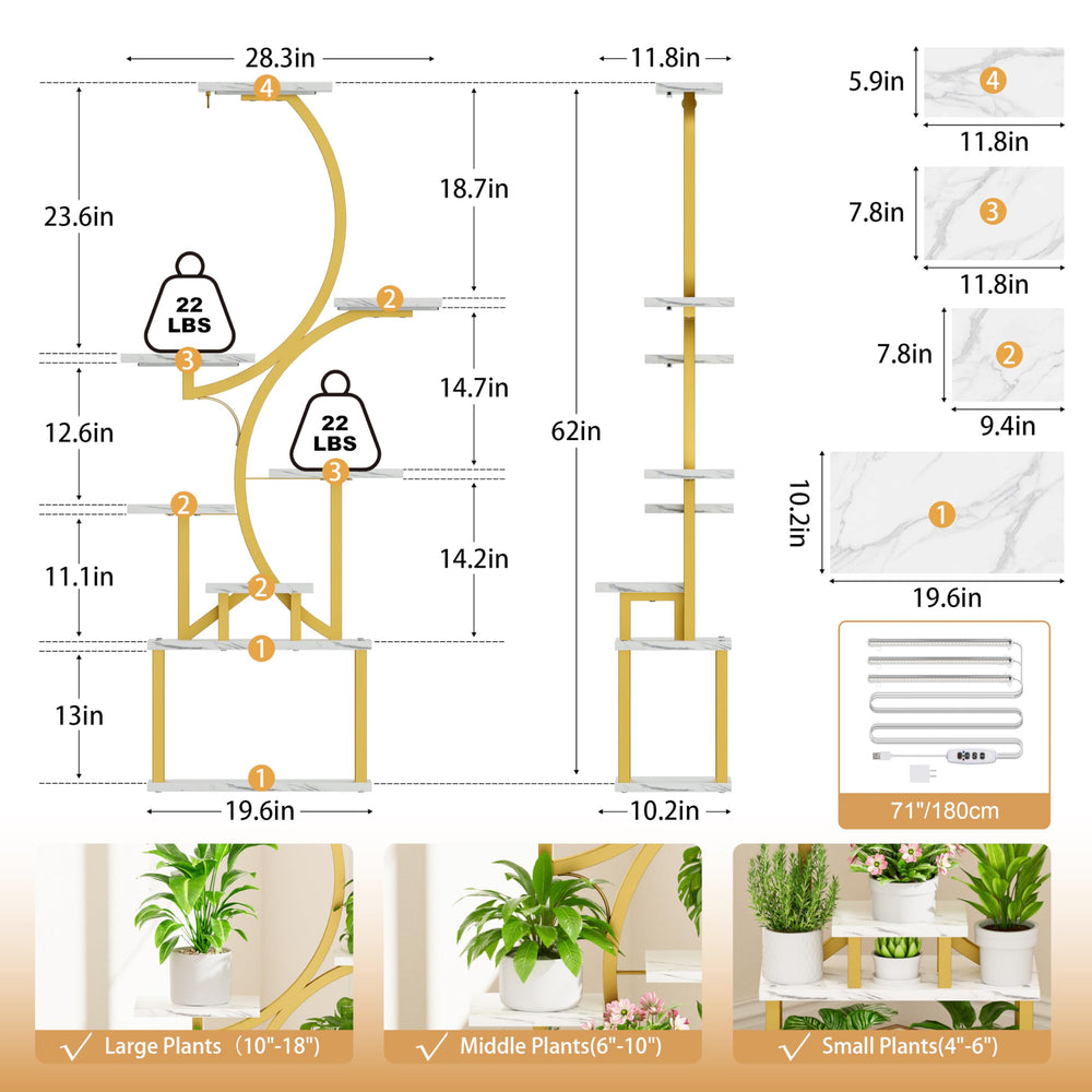 BACEKOLL hanging hook demo showing extra hanging planter option
