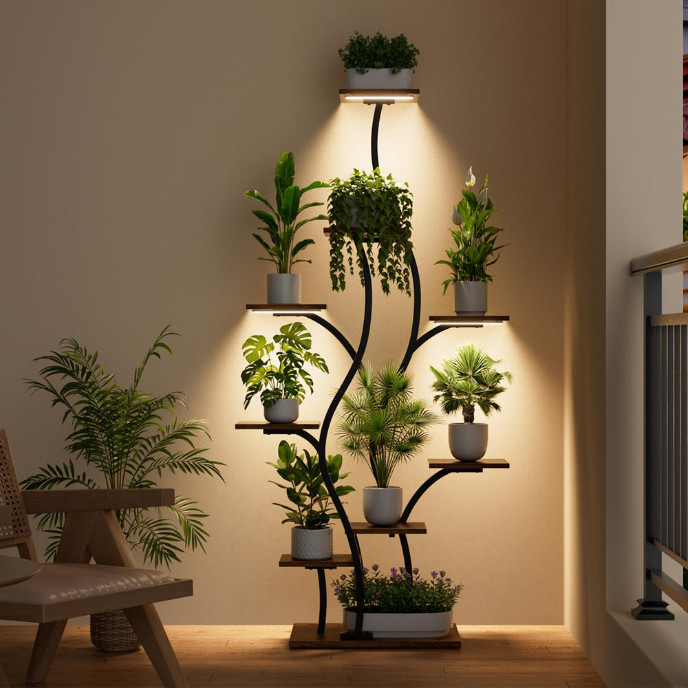 BACEKOLL size comparison with pots illustrating capacity for large plants