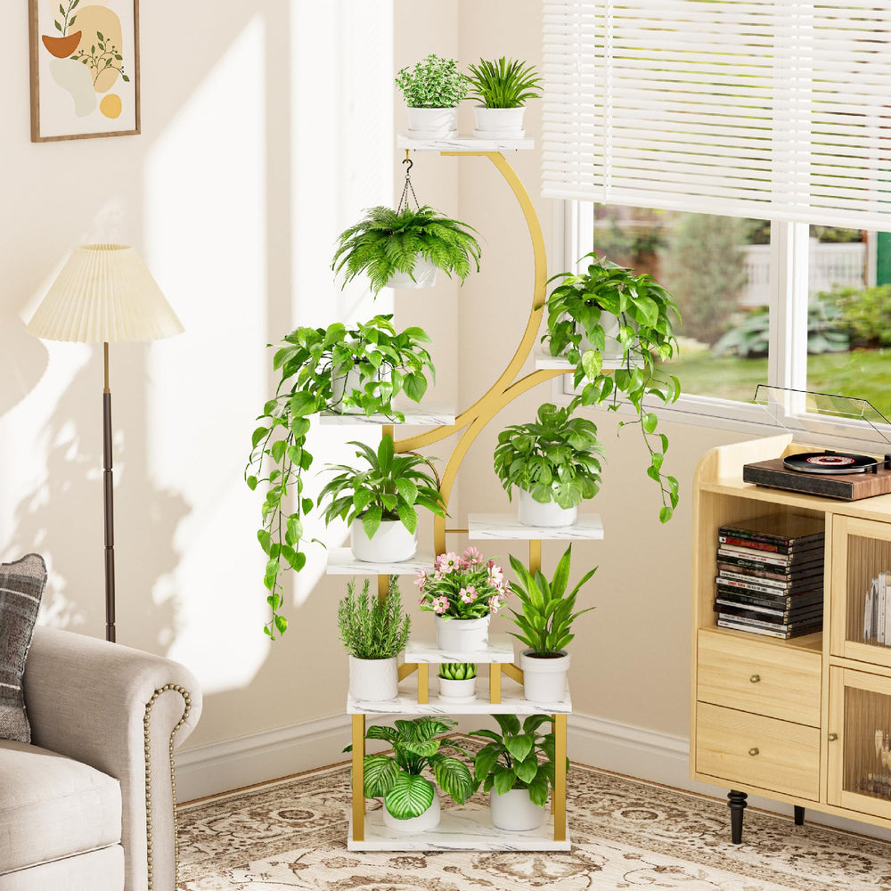 BACEKOLL with plants lifestyle image illustrating room-enhancing display