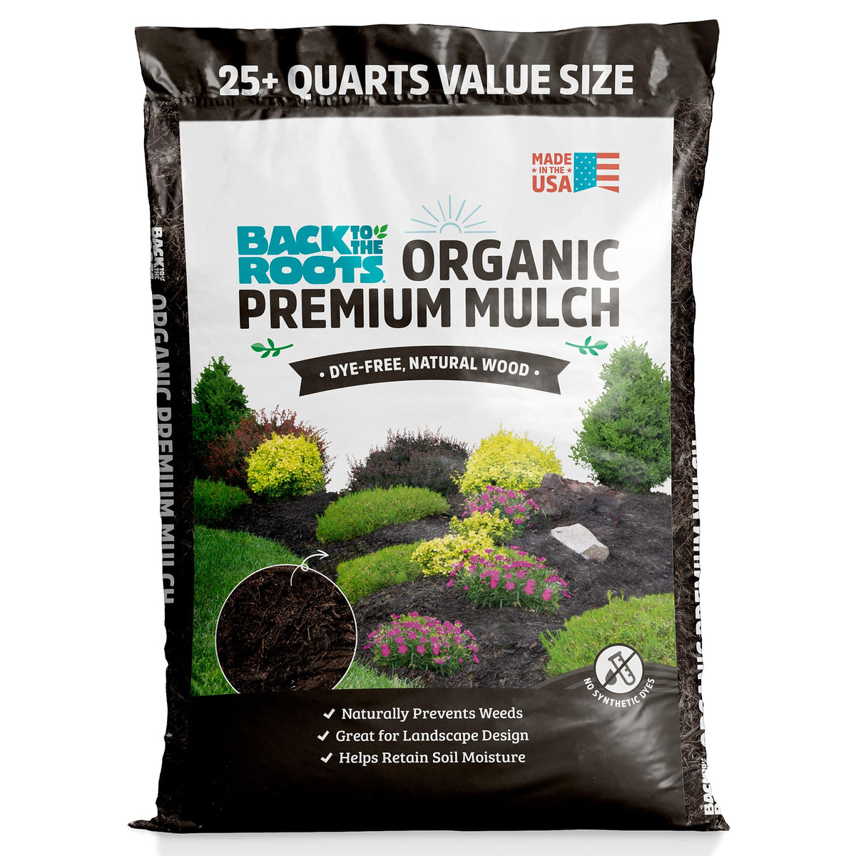 Back to the Roots front packaging showing product and benefits