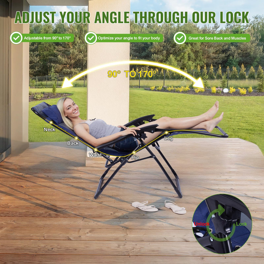 Backyard Expressions adjustable headrest close-up, supportive neck comfort for personalized positioning