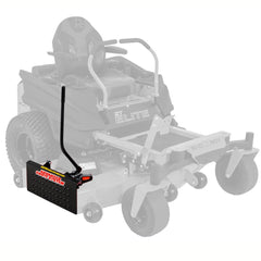 Bad Boy Mowers side profile highlighting steel construction for long-lasting durability benefit
