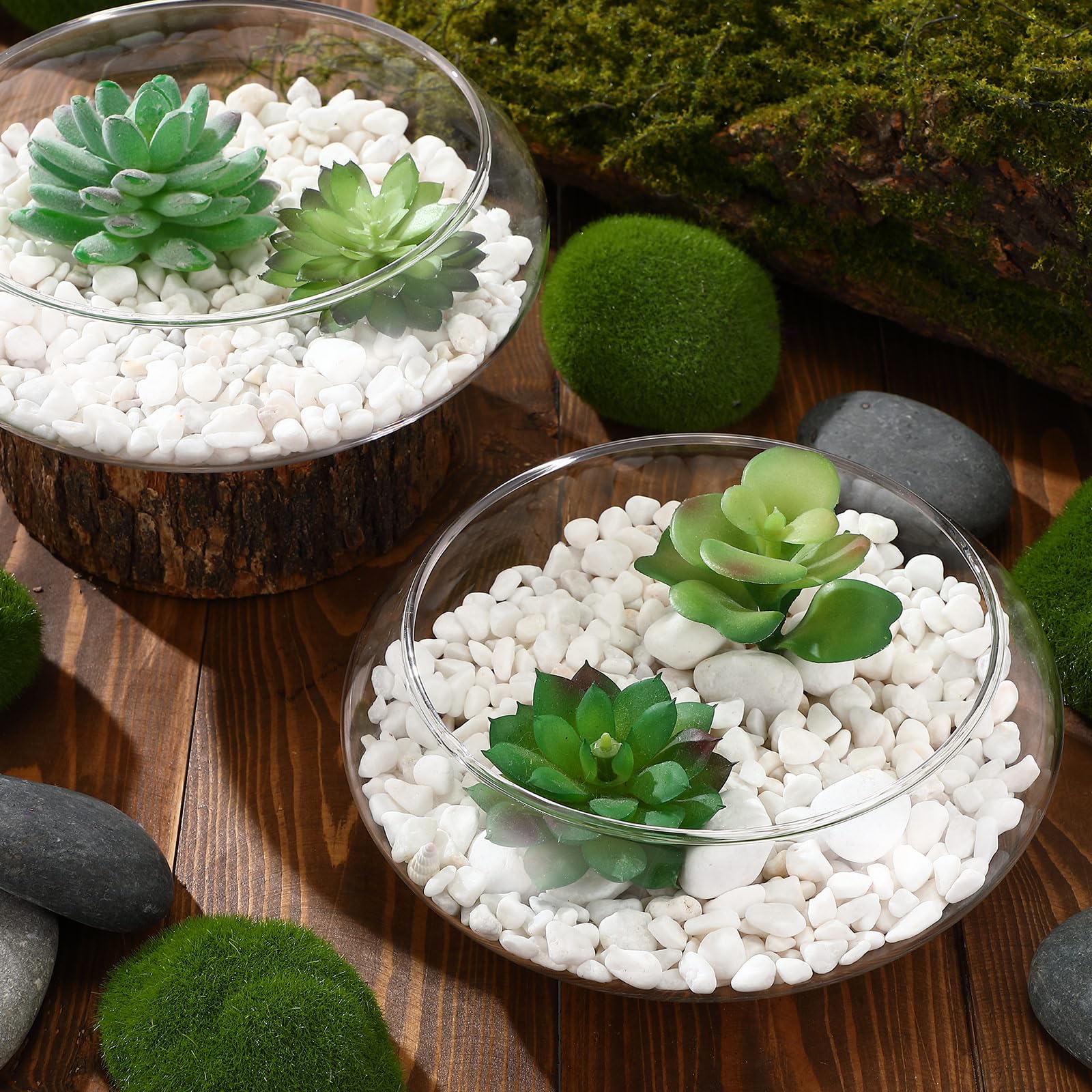 Baderke styled set of six bowls creating cohesive centerpiece benefit