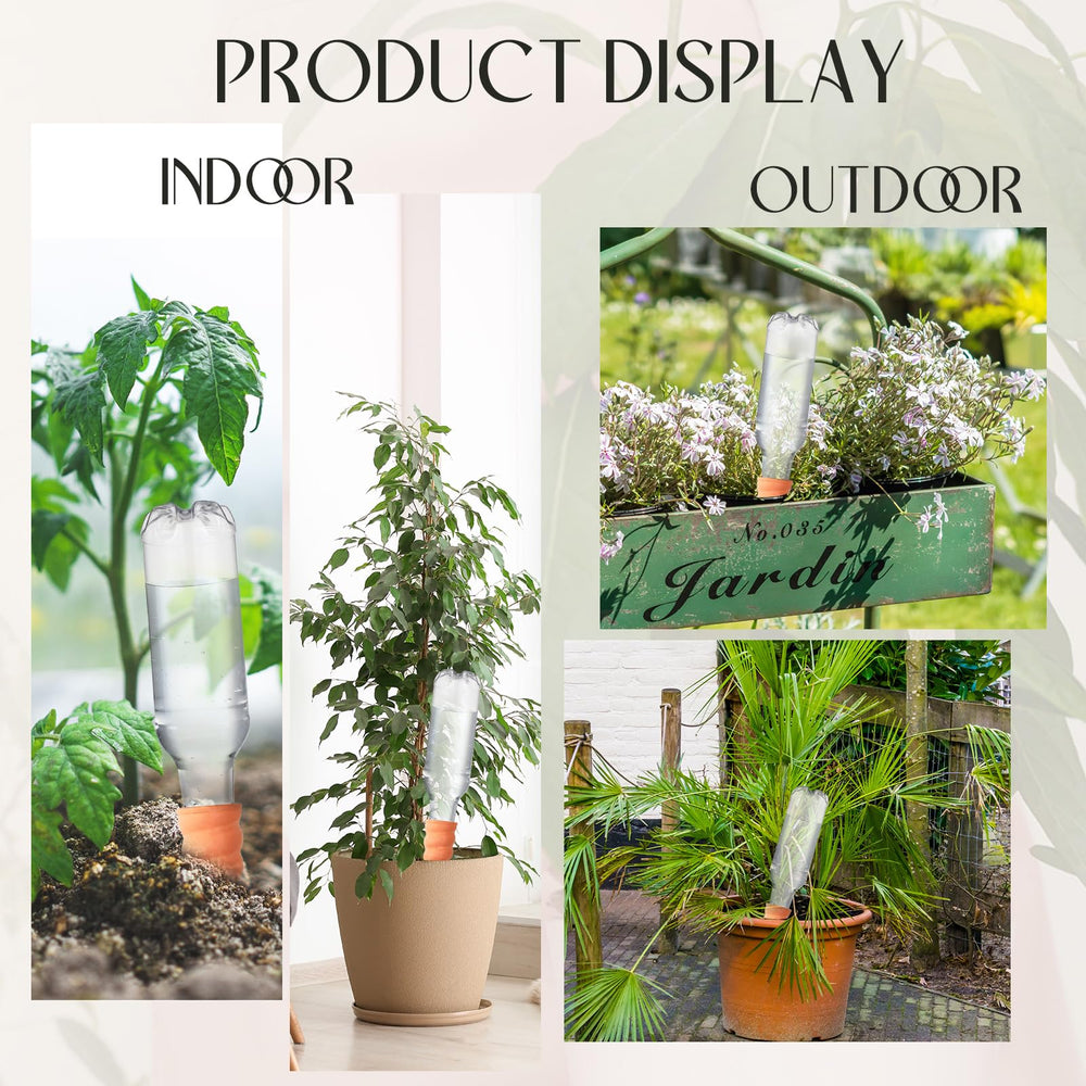 Baderke on balcony with multiple potted plants for vacation plant care