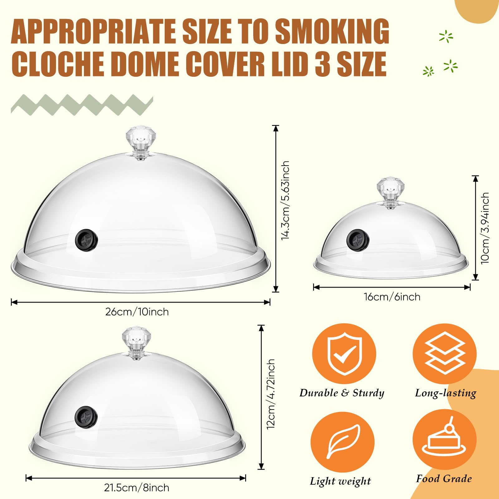 Baderke top closeup highlighting smooth dome curvature and smoke circulation benefit