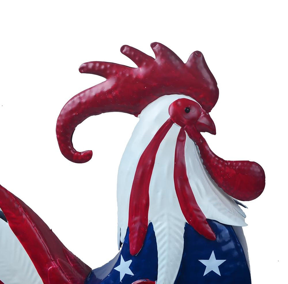 BAENRCY rooster displayed on a patio providing outdoor styling inspiration