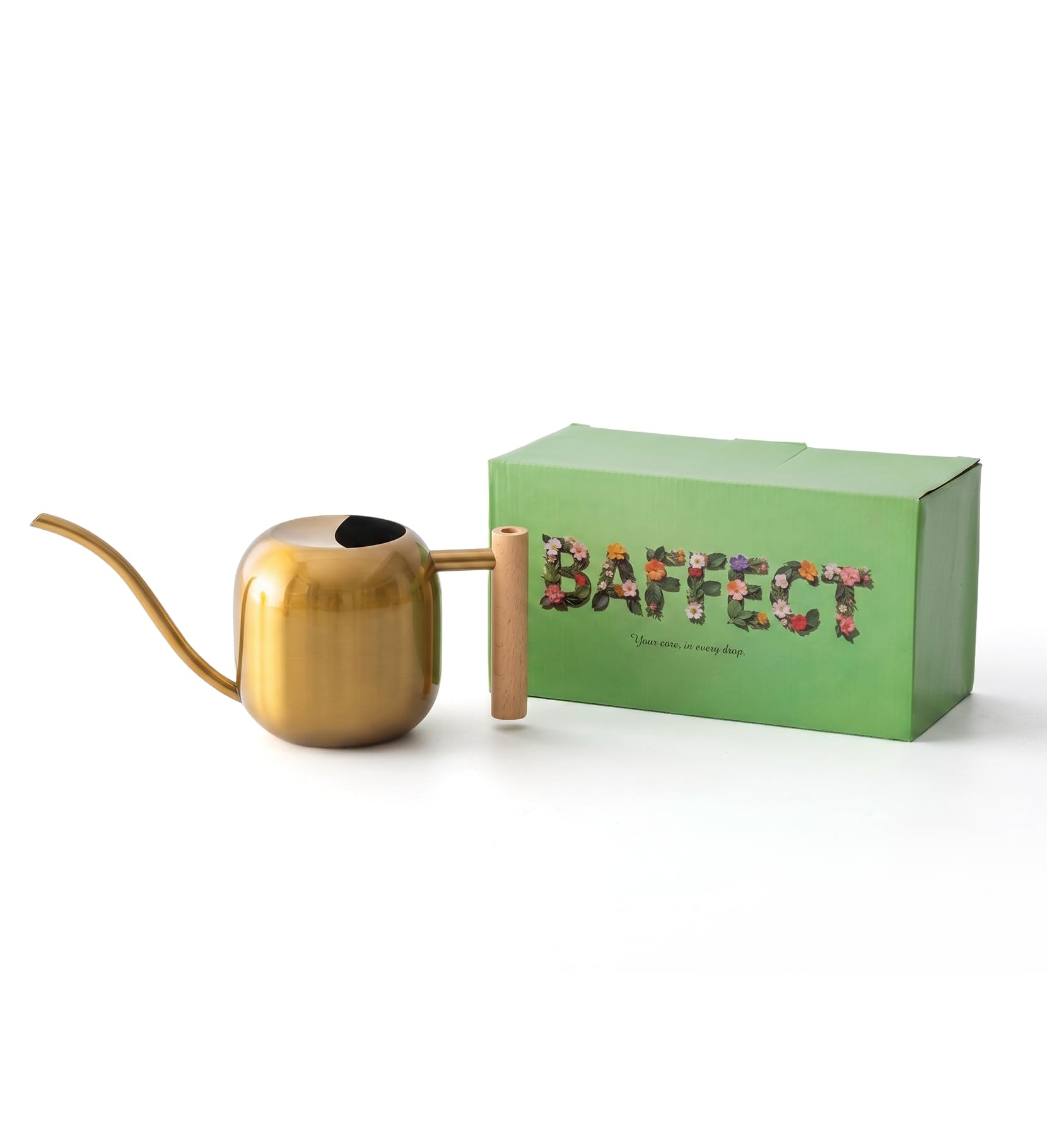 Baffect gift box and greeting card presented as ready-to-gift set