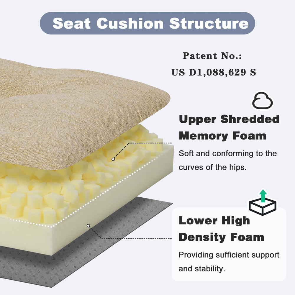 baibu non-slip silicone bottom detail preventing sliding on bench surfaces