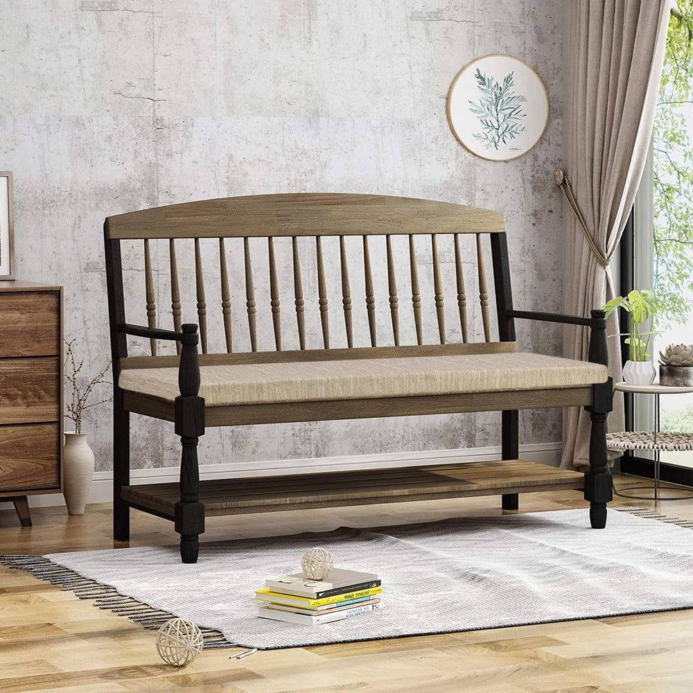 baibu side profile showing 1.5 inch thickness for supportive seating