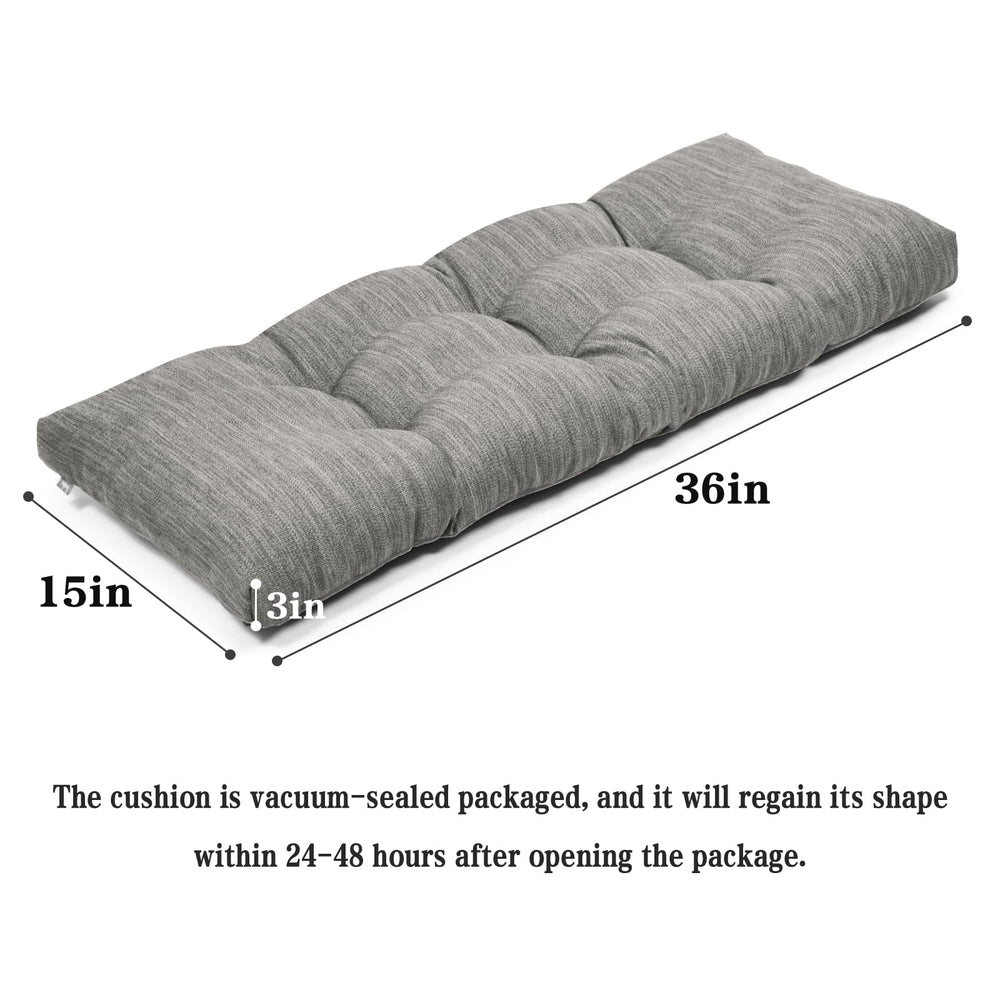 baibu silicone non-slip bottom gripping wood bench, prevents cushion movement