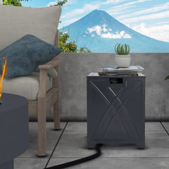 BAIDE HOME close-up of magnetic lid showing easy, tool-free access