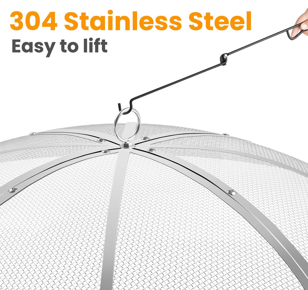 Baitedelai disassembled stacked stainless sections for compact transport and easy storage