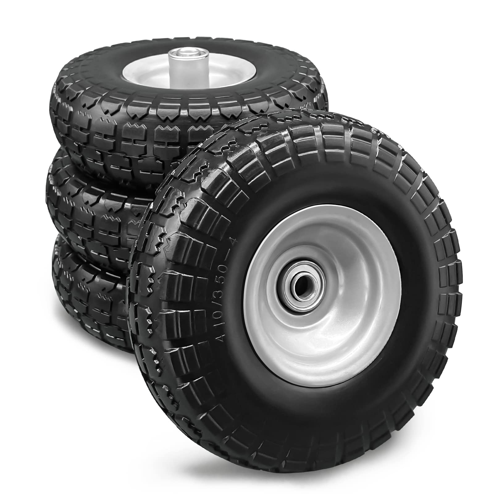 BAIVE BW front view of four-pack wheelset showing complete replacement set and benefits