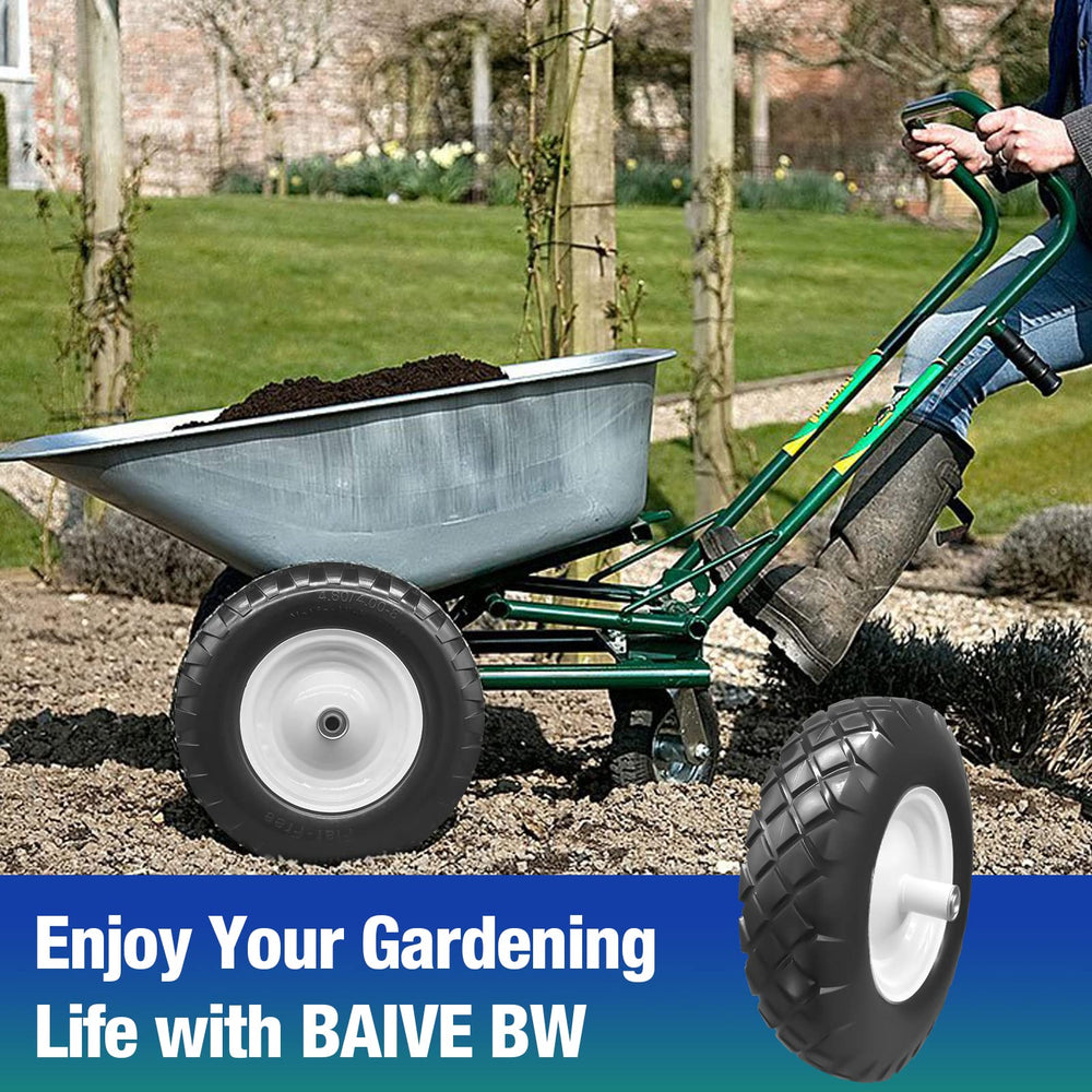 BAIVE BW packaged wheel with label showing model and specs