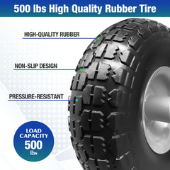 BAIVE BW installed wheel on 5/8" axle demonstrating easy swap and secure mount
