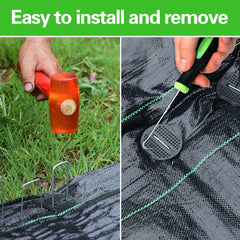 Bakulyor plastic gaskets and pick hook kit for firmer fixation and simple removal