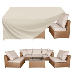 BALEINE front view of table cover protecting furniture from weather