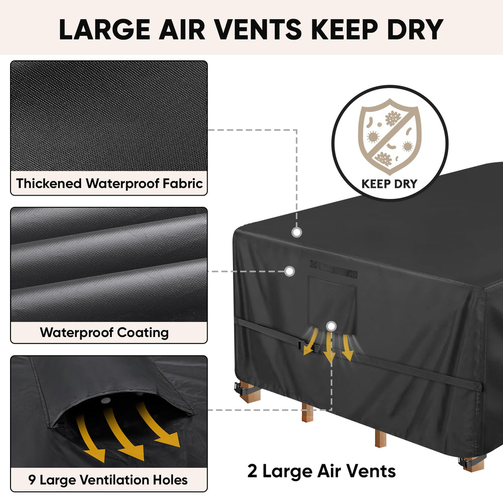 BALEINE airflow vent detail reducing trapped moisture for fresher furniture