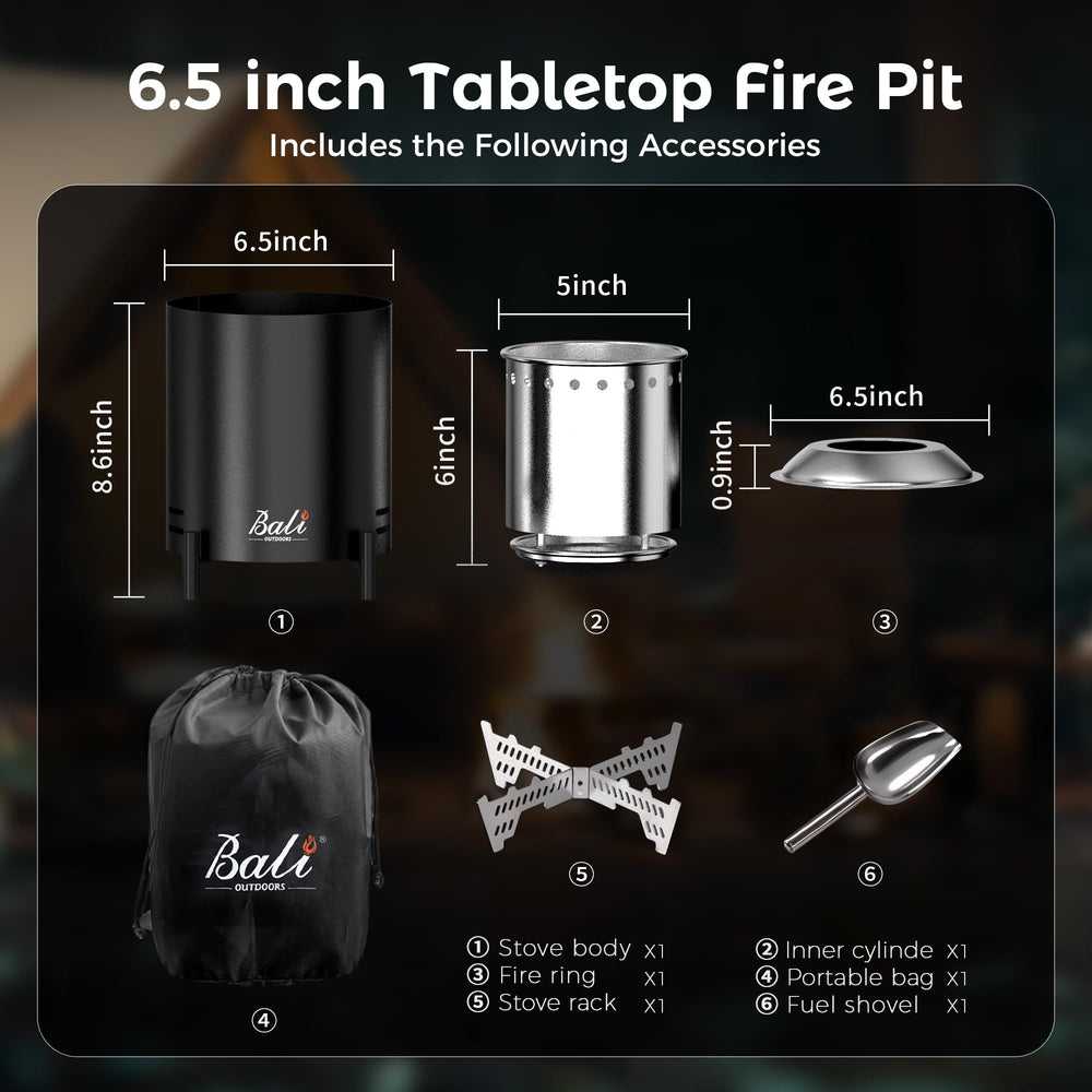 bali outdoors scale comparison next to coffee mug showing small footprint and portability