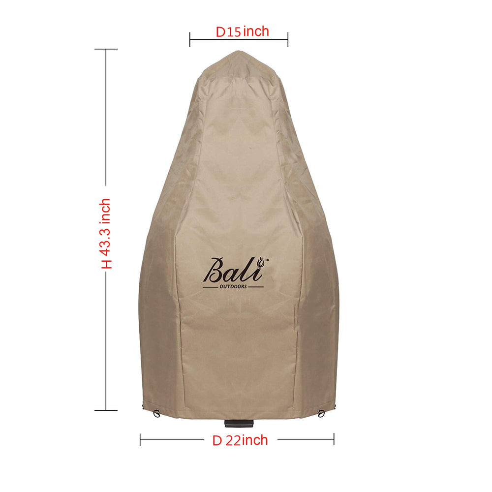 BALI OUTDOORS top opening detail highlighting secure fit and ventilation