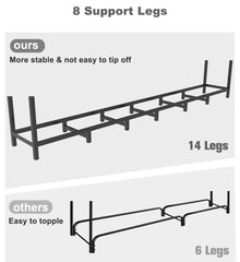 balie space close-up leg and weld detail highlights durability benefit