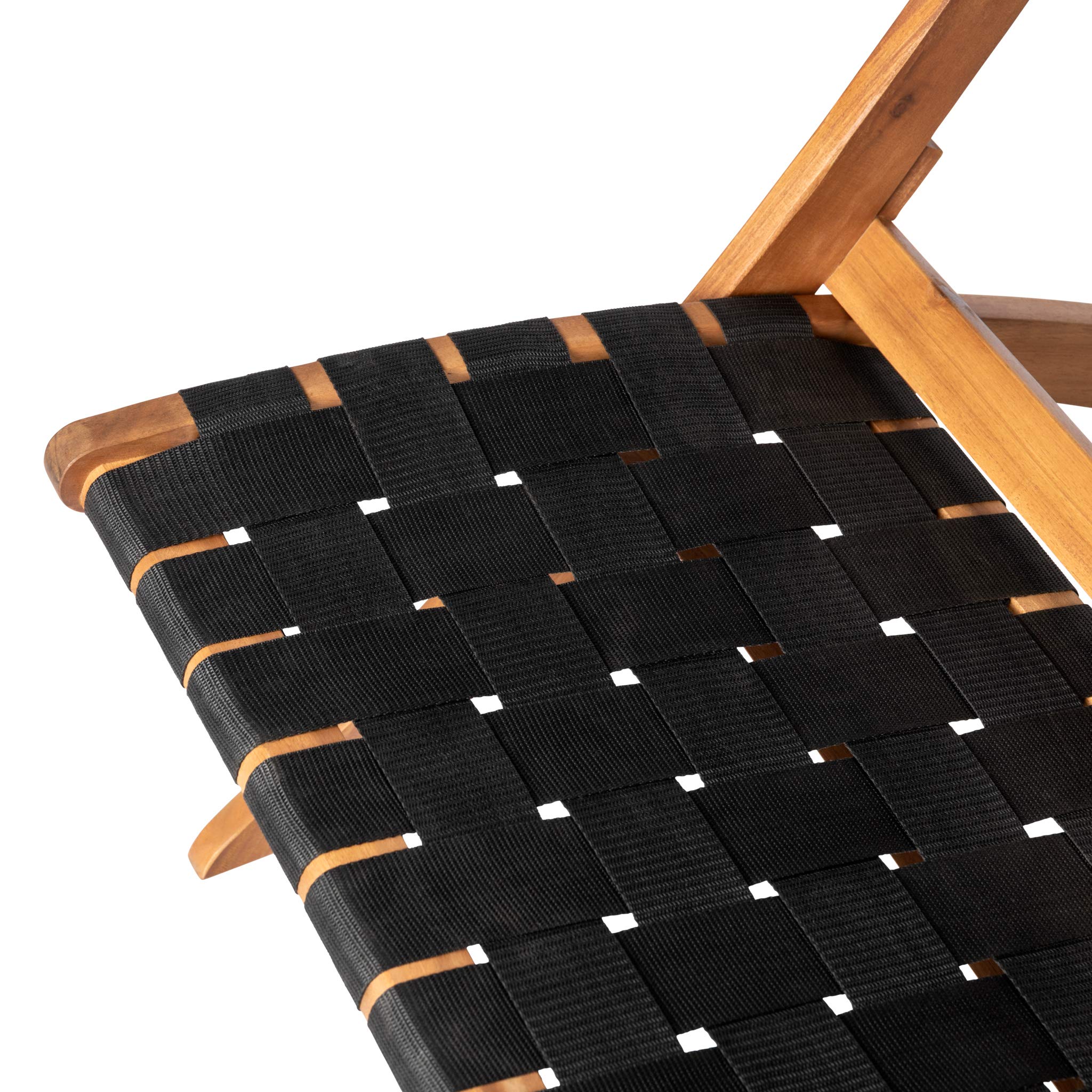 Balkene Home chair in use on deck offering stable seating and casual relaxation