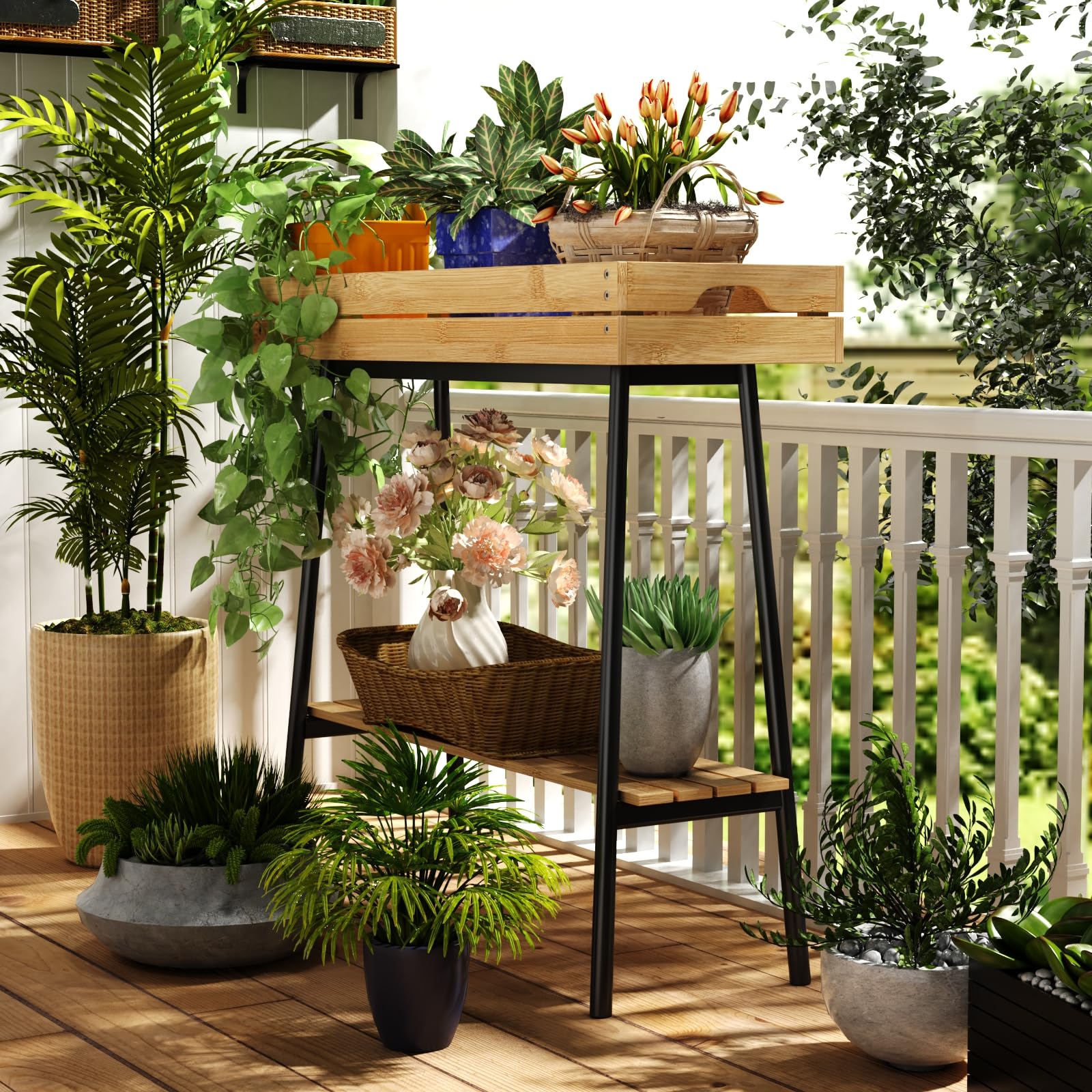 BAMBANG styled in living room illustrating furniture-like decor benefit