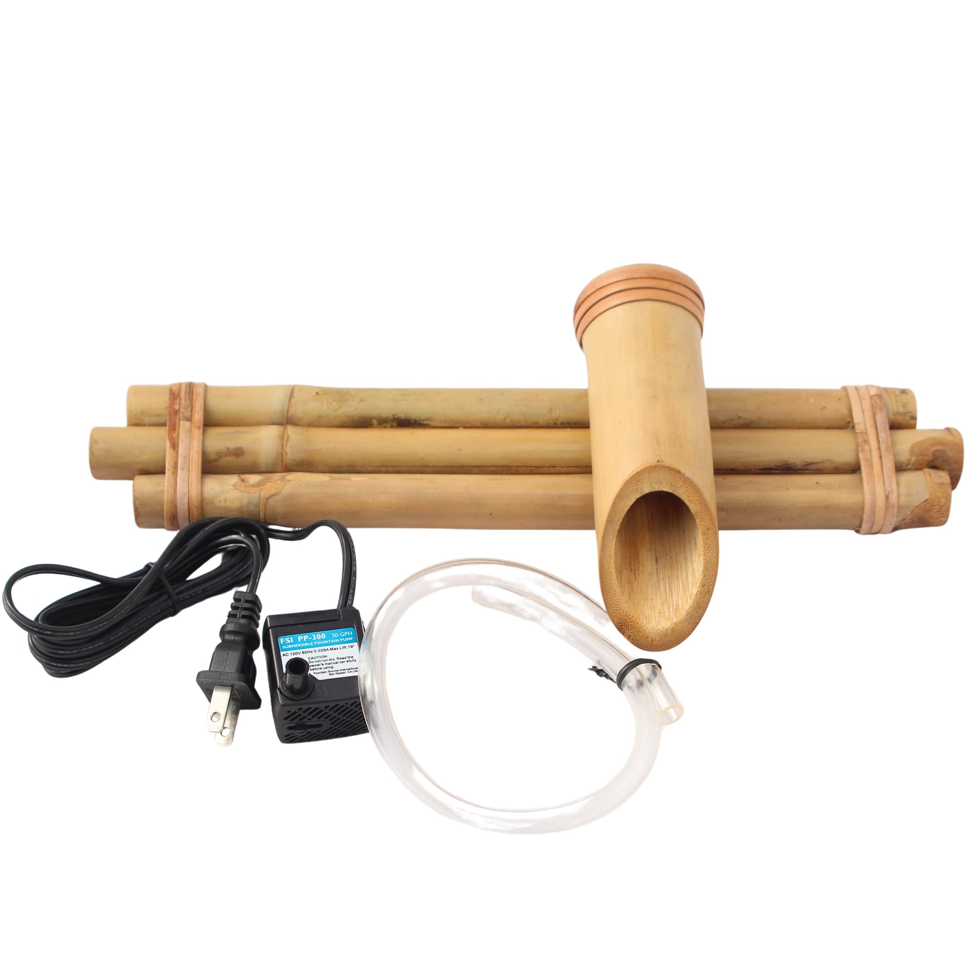 Bamboo Accents lifestyle patio setup adding soothing water sound outdoors