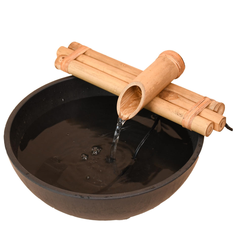 Bamboo Accents boxed kit with spout, pump, and assembly components