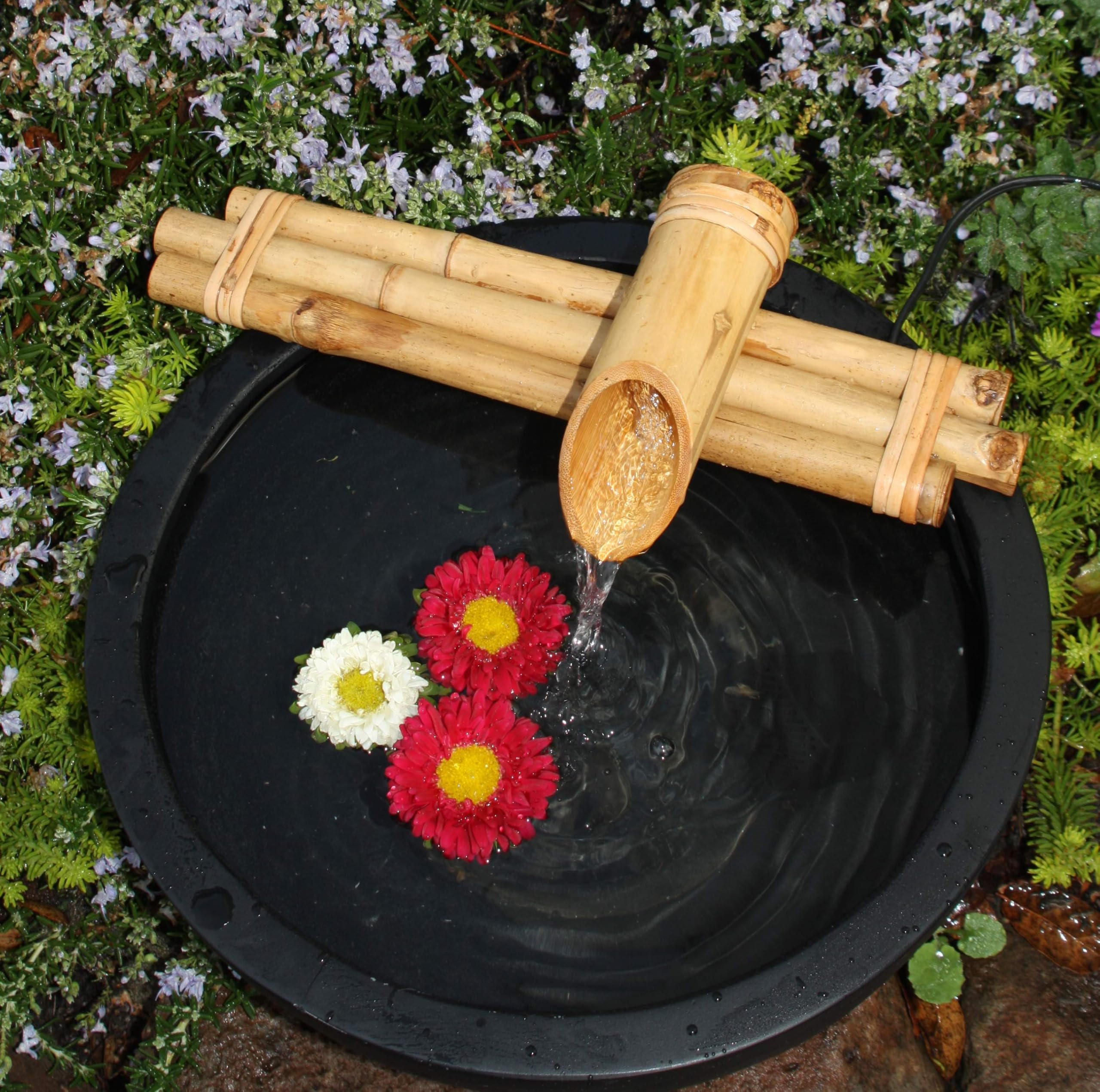 Bamboo Accents scale comparison with measuring tape showing 12-inch length