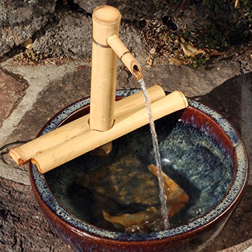 Bamboo Accents adjustable spout angle detail for customizable waterfall benefit